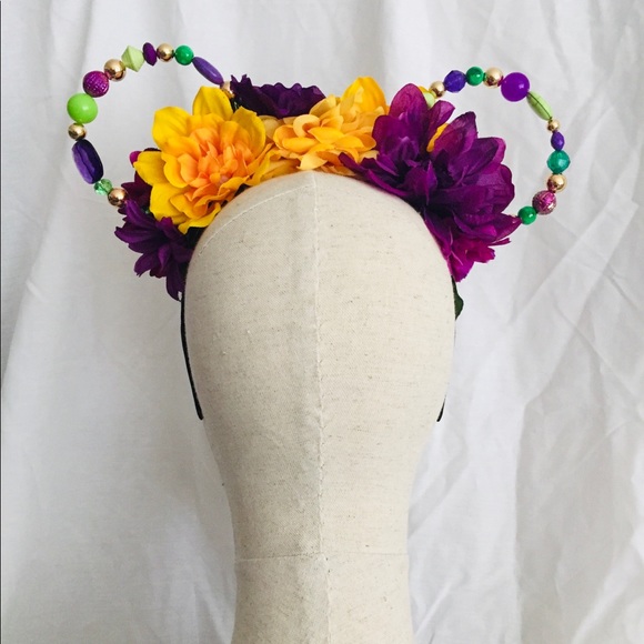 Tiana Mardi Gras NOLA Disney Insp Beaded Mo… - Picture 4 of 7